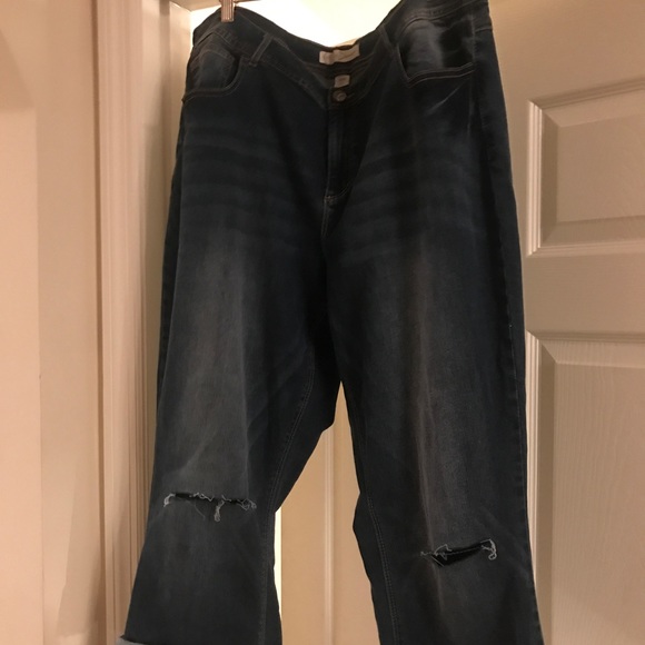 Denim Denim - STYLISH PLUS SIZE BLUE JEANS